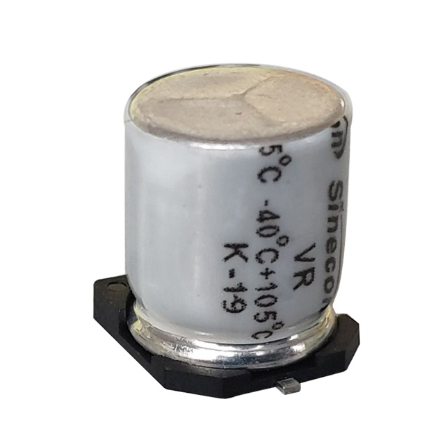 VR 6000-timers levetid Surface Mount Device Aluminium Elektrolytisk kondensator VR 6000-timers levetid Surface Mount Device Aluminium Elektrolytisk kondensator