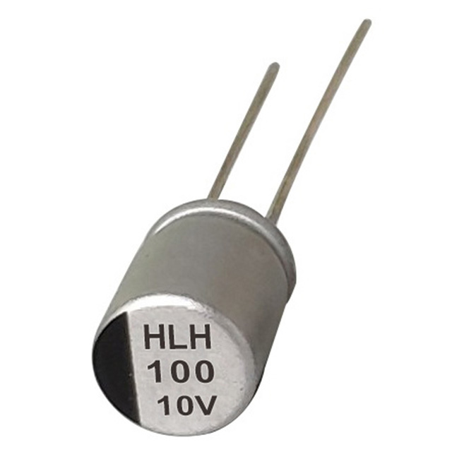 HLH højspænding, lav ESR radial polymeraluminiumselektrolytisk kondensator