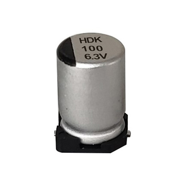 HDK High-temperatur, højfrekvent overflade Mount Polymer Aluminium Elektrolytisk kondensator